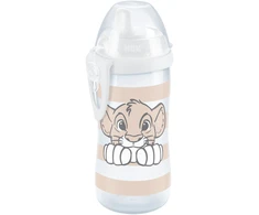 NUK 255643 Puodelis be išsiliejimo KIDDY CUP 300ml 12+ DISNEY THE LION KING