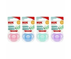 NUK 729139 silikoninis čiulptukas 0-6m SENSITIVE