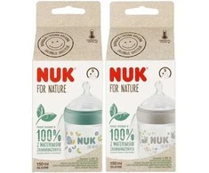 NUK 743076 150 ml buteliukas For Nature čiulptukas. S