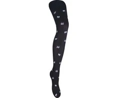 SCORPIO RA-66 Mikropluošto pėdkelnės 60DEN Juodos akys (01) 92-98cm