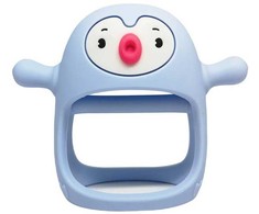 SMILY MIA pingvinas šviesiai mėlynas Silikoninis kramtukas