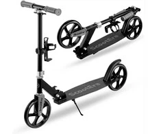 Ecotoys SMILY PLAY SN85284 metalinis paspirtukas juodas