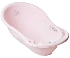 TEGA KR-004-103 Vonia 86 cm ZUIKIAI su kanalizacija balta