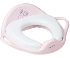 TEGA KR-020-104 Minkšta tualeto sėdynė BUNNIES rožinė