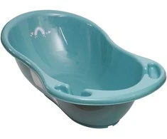 TEGA ME-004 DRAIN-165 Vonia 86 cm METEO su nutekėjimu turkio spalvos