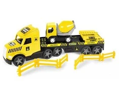 WADER 36461 Magic Truck Technic vilkikas su betono maišykle
