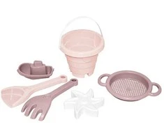 WADER 41104 Rose Cotton Candy pilies smėlio rinkinys