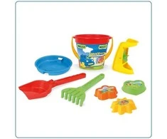 WADER 75037 Happy Summer - Smėlio rinkinys su IML 8 vnt. - 2 tipai