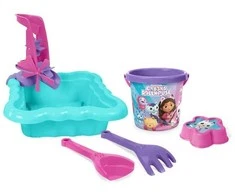 WADER 82160 Gabby's Dollhouse smėlio dėžė su smėlio rinkiniu