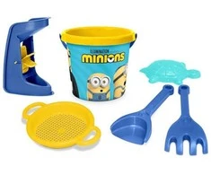 WADER 82253 Minions smėlio rinkinys 6 vnt. mažas