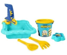 WADER 82260 Minions smėlio dėžė su smėlio rinkiniu