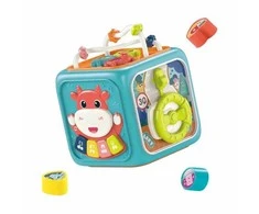 Woopie Baby WOOPIE 51565 Montessori edukacinis sensorinis kubas