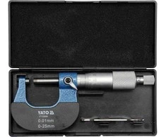 0-25 mm mikrometras tiksliems matavimams, tikslus matavimo įrankis