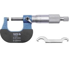 0-25 mm mikrometras tiksliems matavimams, tikslus matavimo įrankis