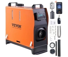 12V 8kW Dyzelinis Oro Šildytuvas, LCD Termostatas, Nuotolinio Valdymo Pultas