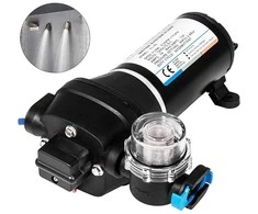 12V diafragminis vandens siurblys, savisiurbis, 17 l/min.