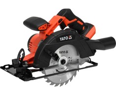 18V diskinis pjūklas 165mm stogui, statybai, apdailai, akumuliatorinis, rankinis, medžio pjovimo pjūklas