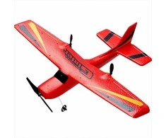 2.4 GHz RC lėktuvas su 6 ašių giroskopo stabilizatoriumi, lengvai valdomas sklandytuvas pradedantiesiems, dviguba baterija, lengva EPP konstrukcija, nuotoliniu būdu valdomas lėktuvas pradedančiųjų RC sklandytuvas 2 kanalų RC lėktuvas