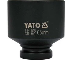 65 mm smūginis lizdas stebulėms, 1" pavara, 12 taškų lizdas, tvirta stebulės nuėmimo priemonė