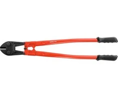 750 mm boltų žirklės plieniniams strypams, armavimo darbams, CrMo plieno žandikauliai