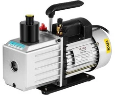 8 CFM vakuuminis siurblys, dviejų pakopų rotacinė mentė, 1 AG oro kondicionavimo siurblys