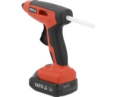 Akumuliatorinis klijų pistoletas 18V, 11mm, su baterija ir įkrovikliu, karšto lydalo pistoletas