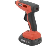Akumuliatorinis klijų pistoletas 18V, 11mm, su baterija ir įkrovikliu, karšto lydalo pistoletas