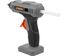 Akumuliatorinis klijų pistoletas 20V, 11 mm klijų lazdelės, dekoracijoms, elektronikai ir statyboms, karšto lydalo klijų pistoletas