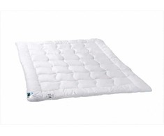 Antialerginė visasezonė antklodė 200x220 cm, 1600g balta, sergantiems astma ir alergija, PiureFill pluoštas, prancūziško mikropluošto užvalkalas, minkšta patalynė