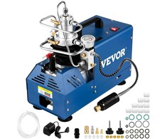 Aukšto slėgio oro kompresorius, 30MPA/4500PSI, aušinamas vandeniu, skirtas dažasvydžiui/PCP/pneumatiniam šautuvui