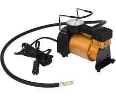 Automobilinis oro kompresorius, 12V 120W, 35LPM, nešiojamas padangų pripūtėjas, su manometru, transporto priemonės oro siurblys