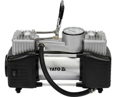 Automobilinis padangų pripūtėjas su LED, 10 bar, 12V, kompresorius, pompa
