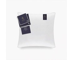 Baltų žąsų pūkų pagalvė 40x40 cm, 100g, Sibiro užpildas, Tencel medvilnės užvalkalas, kvėpuojančios natūralios medžiagos, minkšta pagalvėlė