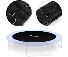 Batuto kilimėlis 465 cm, su 90 spyruoklių, patvarus batuto kilimėlis, 15 pėdų batuto kilimėlis, sodo batuto kilimėlis