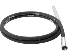 Betono vibratoriaus žarna YT-82601, 4 m ilgio, 35 mm skersmens, betono vibratoriaus žarna, betono vibratoriaus priedas