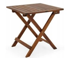Casaria kvadratinis medinis stalas 46 x 46 x 46 cm