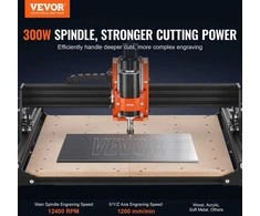 CNC maršrutizatorius, 300 W, GRBL valdymas