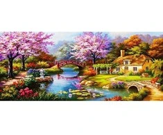 Deimantinė mozaika, 120x50cm