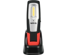 Dirbtuvių LED lempa su COB, 600lm, 250lm, 120lm, įkraunamas darbo šviestuvas, inspekcinė lempa, nešiojamas darbo šviestuvas