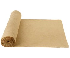 Džiuto audinio ritinys amatams ir augalams, 1016 mm x 22.86 metrai, natūrali džiuto medžiaga, džiuto audinys, „pasidaryk pats“ džiuto ritinys