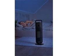 Elektrinis šildytuvas ventiliatorius su Wi-Fi valdymu namų šildymui, tylus 38 dB, 2000W osciliuojantis, išmanus šildytuvas, nešiojamas radiatorius