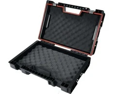 Elektrinių įrankių sistemos dėklas, 450x322x126 mm, skirtas elektriniams įrankiams, modulinis įrankių dėklas