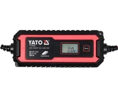 Elektroninis akumuliatoriaus įkroviklis su LCD 6V/12V, auto moto valties akumuliatoriams