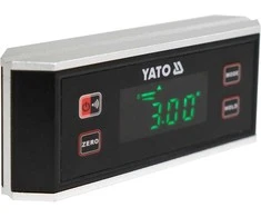 Elektroninis skaitmeninis gulsčiukas 150 mm su magnetiniu pagrindu, kampo matavimo įrankis, skaitmeninis gulsčiukas