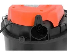 Galingas 1400W dulkių siurblys 20L talpa, šlapiam/sausam valymui, statybinis siurblys