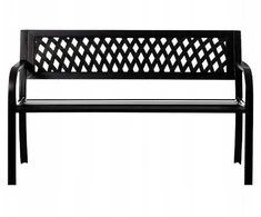 Gogarden Suoliukas su atlošu Go Garden, 125 x 56 cm, juodas