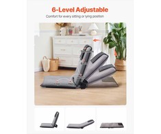 Grindų kėdė su 6 padėčių reguliuojama nugaros atrama, sulankstoma poilsio sofa skaitymui ir žaidimams, reguliuojama grindų sėdynė meditacinė kėdė nešiojamas grindų gultas