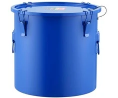 Gruzdintuvės riebalų kibiras, 37,8 l, su dangčiu ir filtru