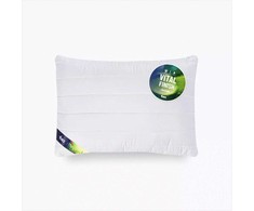 Hipoalerginė pagalvė 50x70 cm, Tencel užvalkalas, 600g užpildas, balta miego pagalvė, patogi lova pagalvė, skalbiama
