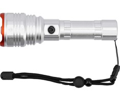 Įkraunamas 50W 4500LM žibintuvėlis, stiprus aliumininis žibintas, POWER LED žibintuvėlis, 4 šviesos režimai